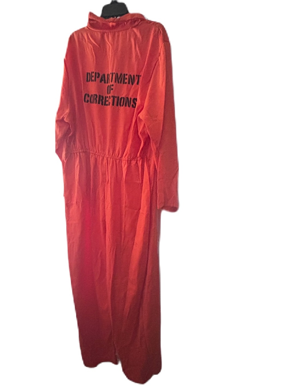 Spirit Halloween Orange DOC Department Of Corrections Prisoner Jumpsuit Plus